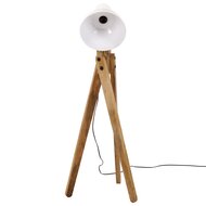 Vloerlamp 25 W E27 45x45x120 cm wit 3