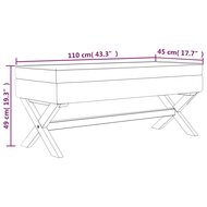 Opbergkruk 110x45x49 cm linnen 7