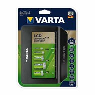 Batterijlader Varta LCD Universal Charger+ Soort C Soort D 1600 mAh 100-240 V 1