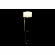 Vloerlamp DKD Home Decor 43,5 x 40 x 154 cm Gouden Metaal Wit 220 V 50 W 7