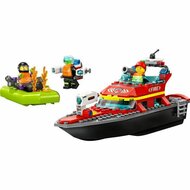 Bouwspel Lego City 60373 The firefighters&amp;apos; rescue boat Multicolour 144 Onderdelen 2