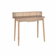 Bureau DKD Home Decor Natuurlijk Rotan Paulownia hout (100 x 45 x 92 cm) 1