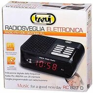 Wekkerradio Trevi RC827DWH 2