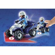 Voertuig Speelset Playmobil City Action: Policeman and Quad 71092 Politie 21 Onderdelen 3