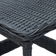 Tuintafel 45x45x46,5 cm poly rattan donkergrijs 4