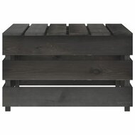 Tuintafel pallet ge&iuml;mpregneerd grenenhout 3