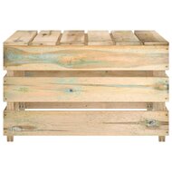 Tuintafels 2 st pallet ge&iuml;mpregneerd grenenhout 4