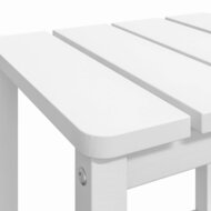 Tuintafel Adirondack 38x38x46 cm HDPE wit 6