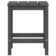 Tuintafel Adirondack 38x38x46 cm HDPE antracietkleurig 5