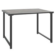 Tuintafel 55x40x37 cm staal antracietkleurig 2