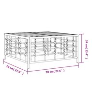 Tuintafel 70x70x34 cm poly rattan antracietkleurig 5