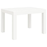 Tuintafel 59x47x40 cm PP wit 2