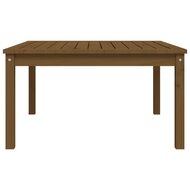 Tuintafel 82,5x82,5x45 cm massief grenenhout honingbruin 5