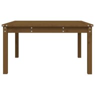 Tuintafel 82,5x82,5x45 cm massief grenenhout honingbruin 6