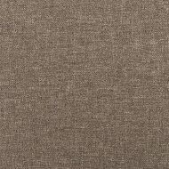 Bankje 70x30x30 cm stof taupe 6