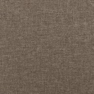 Bankje 100x35x41 cm stof taupe 6