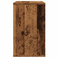 Bijzetkast 60x30x50 cm bewerkt hout oud houtkleurig 5