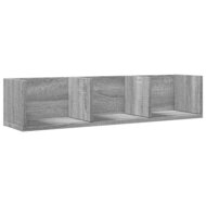 Wandkasten 2 st 75x18x16,5 cm bewerkt hout grijs sonoma eiken 6