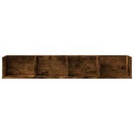 Wandkast 99x18x16,5 cm bewerkt hout gerookt eikenkleurig 5