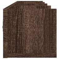 Wandkast 99x18x16,5 cm bewerkt hout bruin eikenkleurig 6