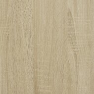 Wandkast 70x16,5x30 cm bewerkt hout sonoma eikenkleurig 8