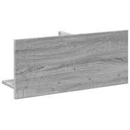 Wandkast 70x16,5x30 cm bewerkt hout grijs sonoma eiken 6