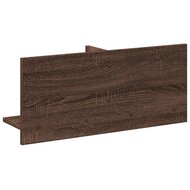 Wandkast 70x16,5x30 cm bewerkt hout bruin eikenkleur 6