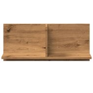 Wandkast 70x16,5x30 cm bewerkt hout artinsanaal eikenkleurig 4