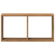 Wandkast 60x16x30 cm bewerkt hout artinsanaal eikenkleurig 4