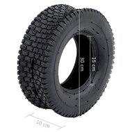 Kruiwagenbanden 2 st 13x5.00-6 4PR rubber  6