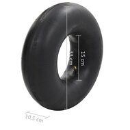 Kruiwagenbinnenbanden 2 st 15x6.00-6 rubber 6