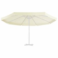 Vervangingsdoek voor parasol 500 cm zandkleurig 2