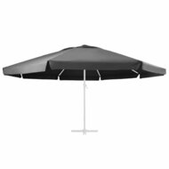 Vervangingsdoek voor parasol 600 cm antracietkleurig 2