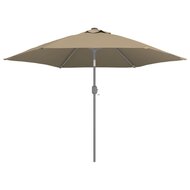 Vervangingsdoek voor parasol 300 cm taupe 4