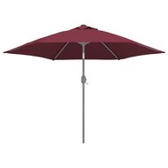 Vervangingsdoek voor parasol 300 cm bordeauxrood 4