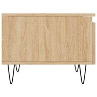 Salontafel 50x46x35 cm bewerkt hout sonoma eikenkleurig 7