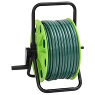 Slanghaspel met slangkoppelset 0,75&quot; 20 m vrijstaand PVC groen 4