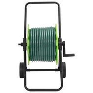 Slanghaspelkar en slangkoppelset 0,75&quot; staand 20 m PVC groen 2