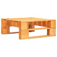 Tuinhocker pallet hout honingbruin 1