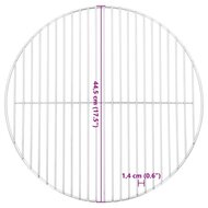 Barbecuerooster rond &Oslash;44,5 cm 304 roestvrij staal 6