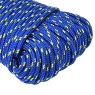 Boottouw 3 mm 25 m polypropyleen blauw 4