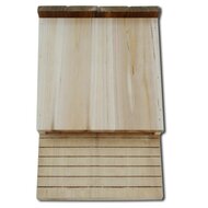 Vleermuizenkasten 4 st 22x12x34 cm hout 3