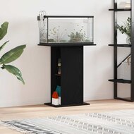 Aquariumstandaard 60,5x36x72,5 cm spaanplaat zwart eikenkleurig 1