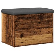 Opbergbankje 62x42x45 cm bewerkt hout oud houtkleurig 5