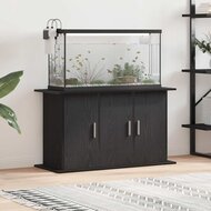 Aquariumstandaard 101x41x58 cm spaanplaat zwart eikenkleurig 1